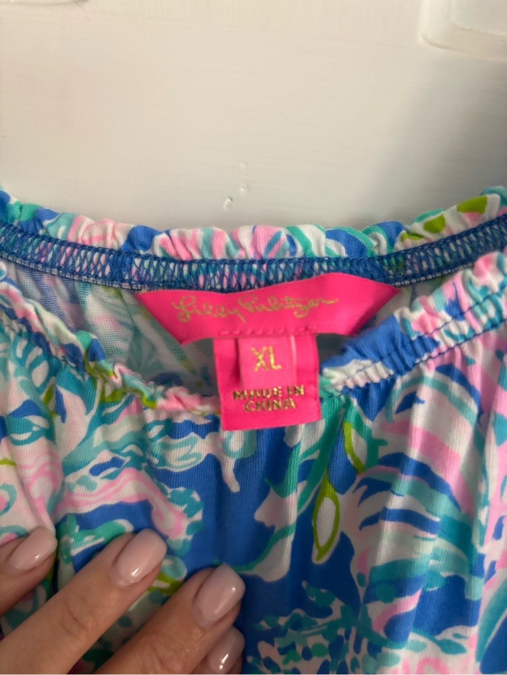 Lily Pulitzer Loro Dress XL - Picture 2 of 2
